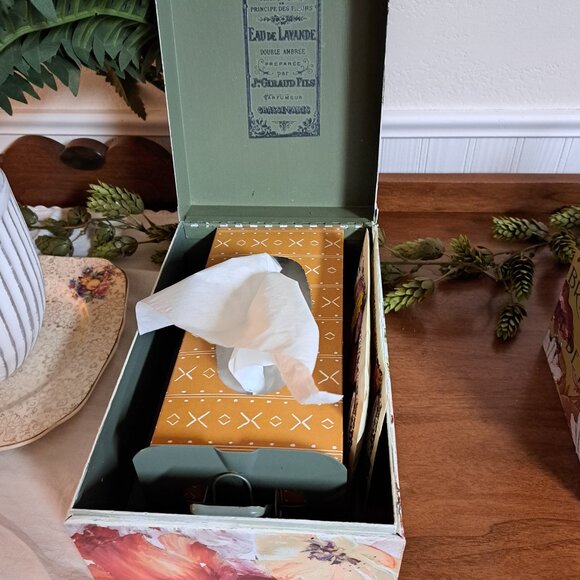 Vintage Metal File/Seed Box Restyled - Picture 6 of 8